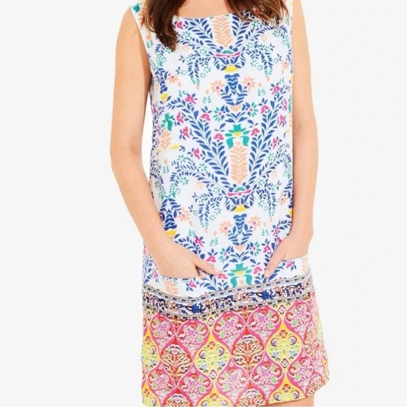 Roberta Roller Rabbit Linen Printed Dress - Picture 1 of 8